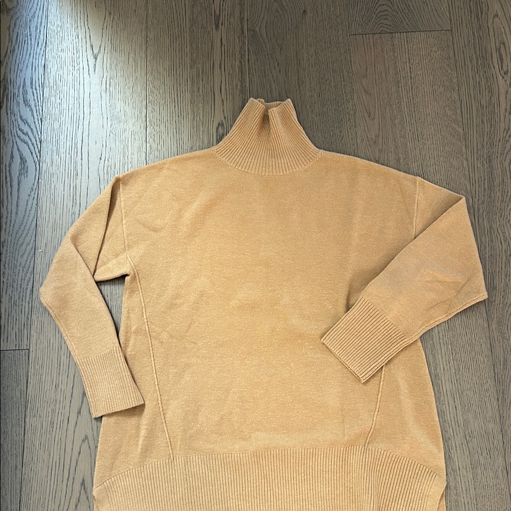 French Connection Camel Knit Sweater